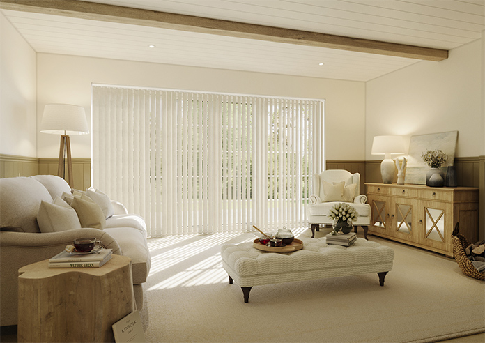 Brindisi, White Cloud - Vertical Blind - Image 6
